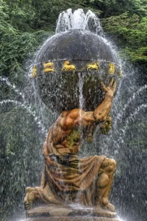 frp-decorative-water-fountain